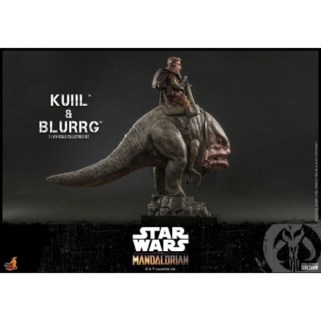 Hot Toys Star Wars - Kuiil and Blurrg - The Mandalorian