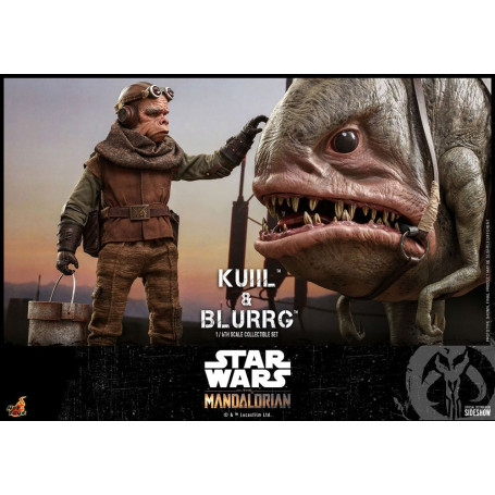 Hot Toys Star Wars - Kuiil and Blurrg - The Mandalorian