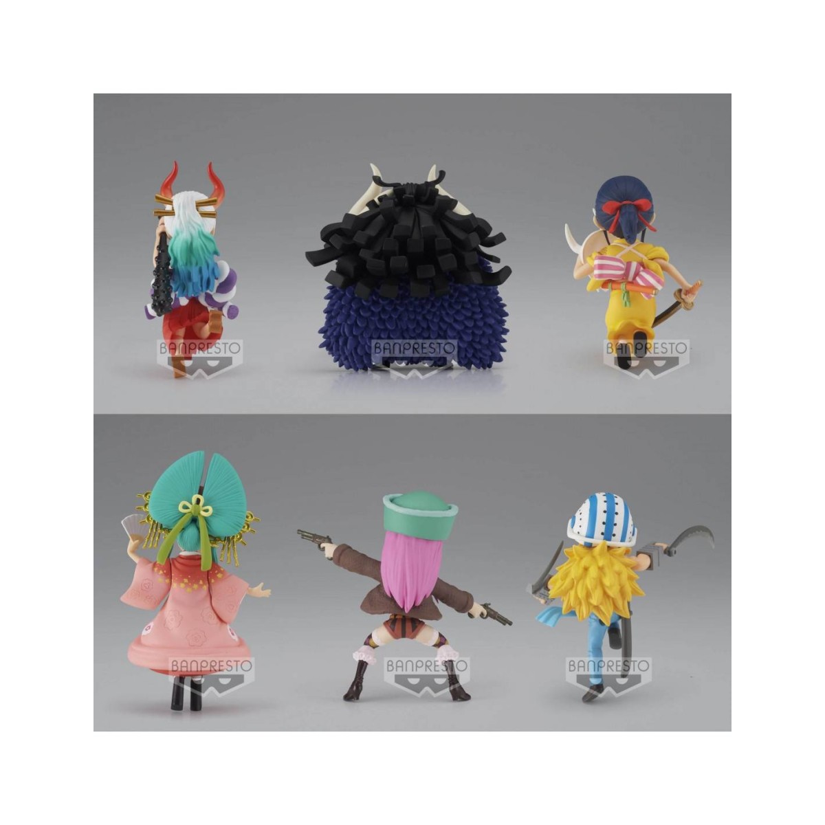 Banpresto One Piece - WCF The Great Pirates 100 Landscapes Vol. 8 - Serie von 6 Figuren