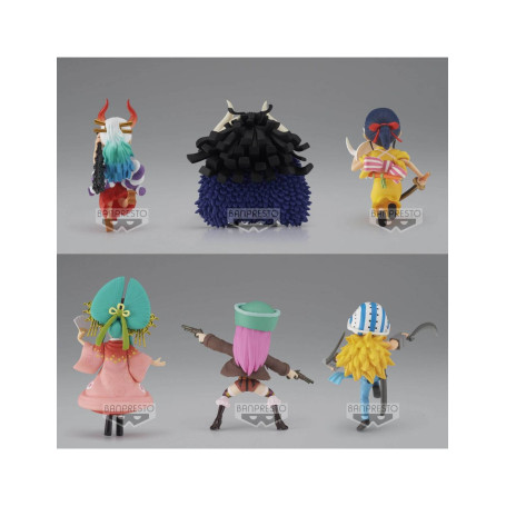 Banpresto One Piece - WCF The Great Pirates 100 Landscapes Vol. 8 - Serie von 6 Figuren