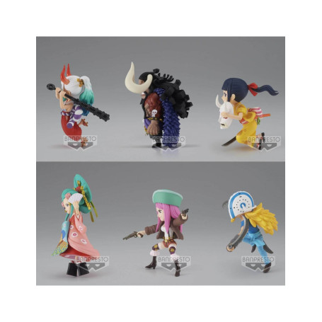 Banpresto One Piece - WCF The Great Pirates 100 Landscapes Vol. 8 - Serie von 6 Figuren