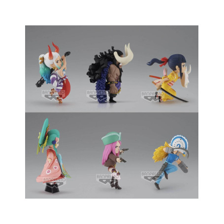 Banpresto One Piece - WCF The Great Pirates 100 Landscapes Vol. 8 - Serie von 6 Figuren