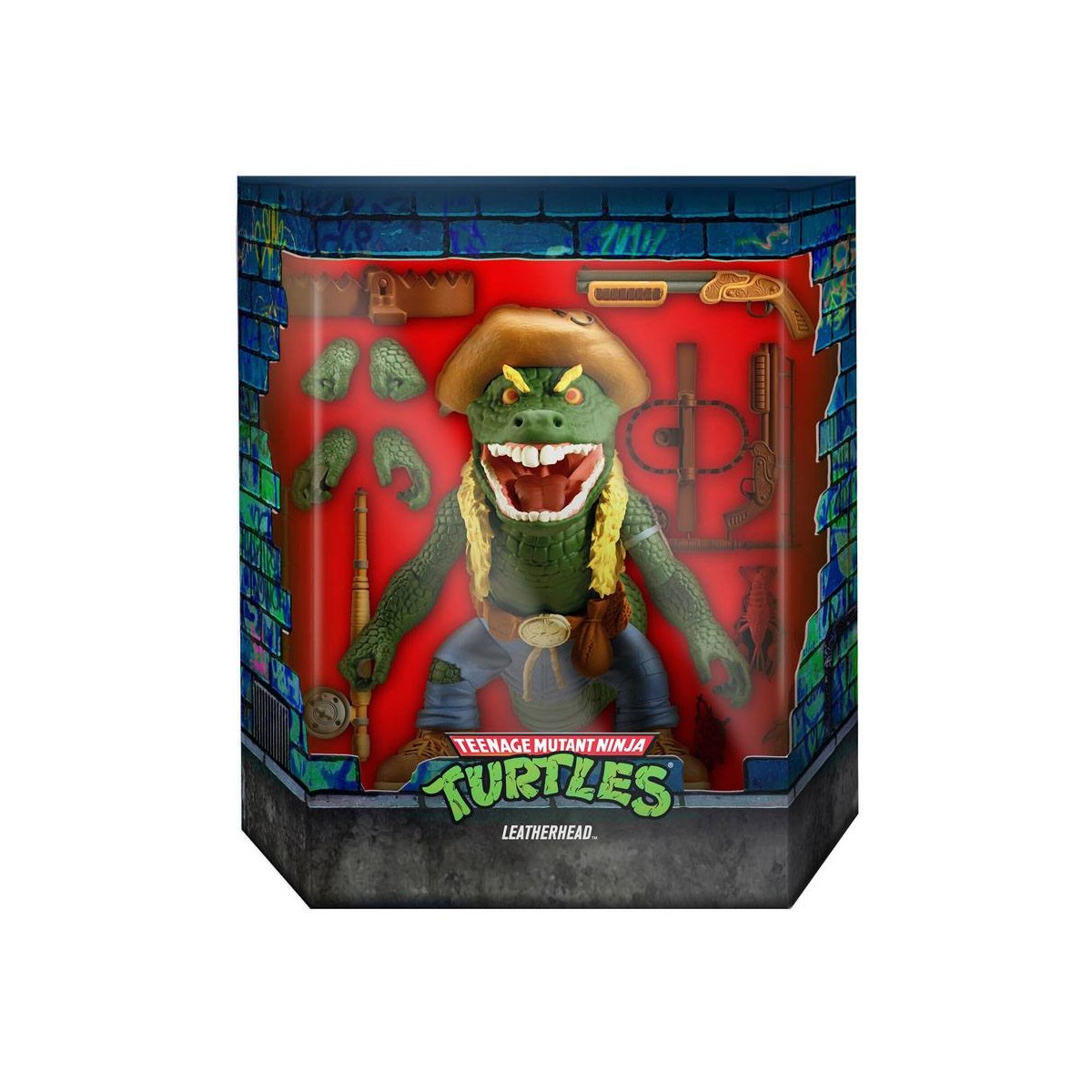 Super 7 - TMNT - Ultimates LEATHERHEAD - Teenage Mutant Ninja Turtles