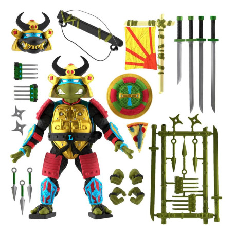 Super 7 - TMNT - Ultimates LEO THE SEWER SAMURAI - Teenage Mutant Ninja Turtles