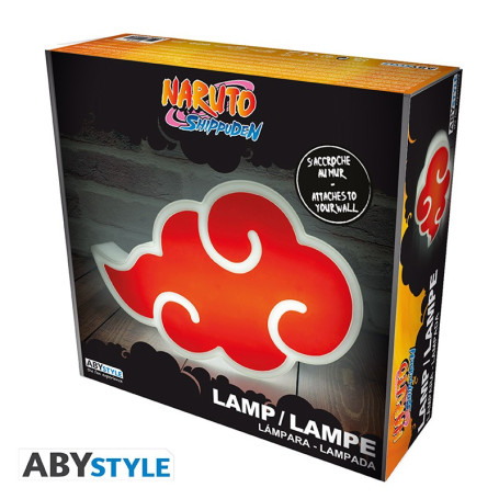ABYstyle - NARUTO SHIPPUDEN - Lampe - Akatsuki-Wolke