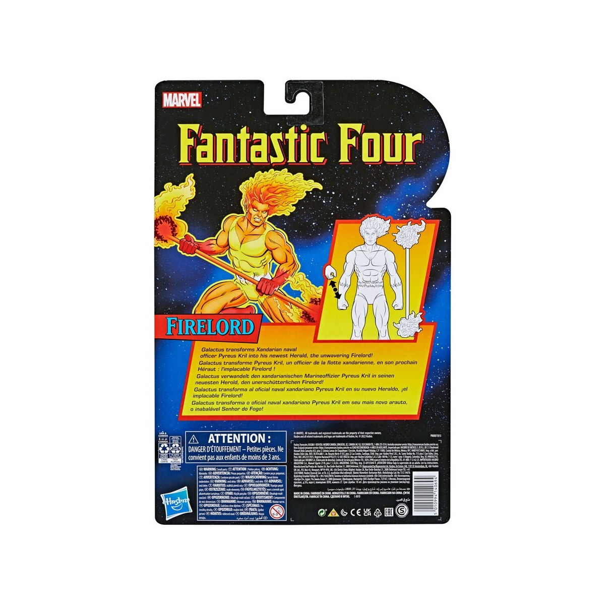 Marvel Legends - Firelord - Fantastic Four - Die Fantastischen Vier