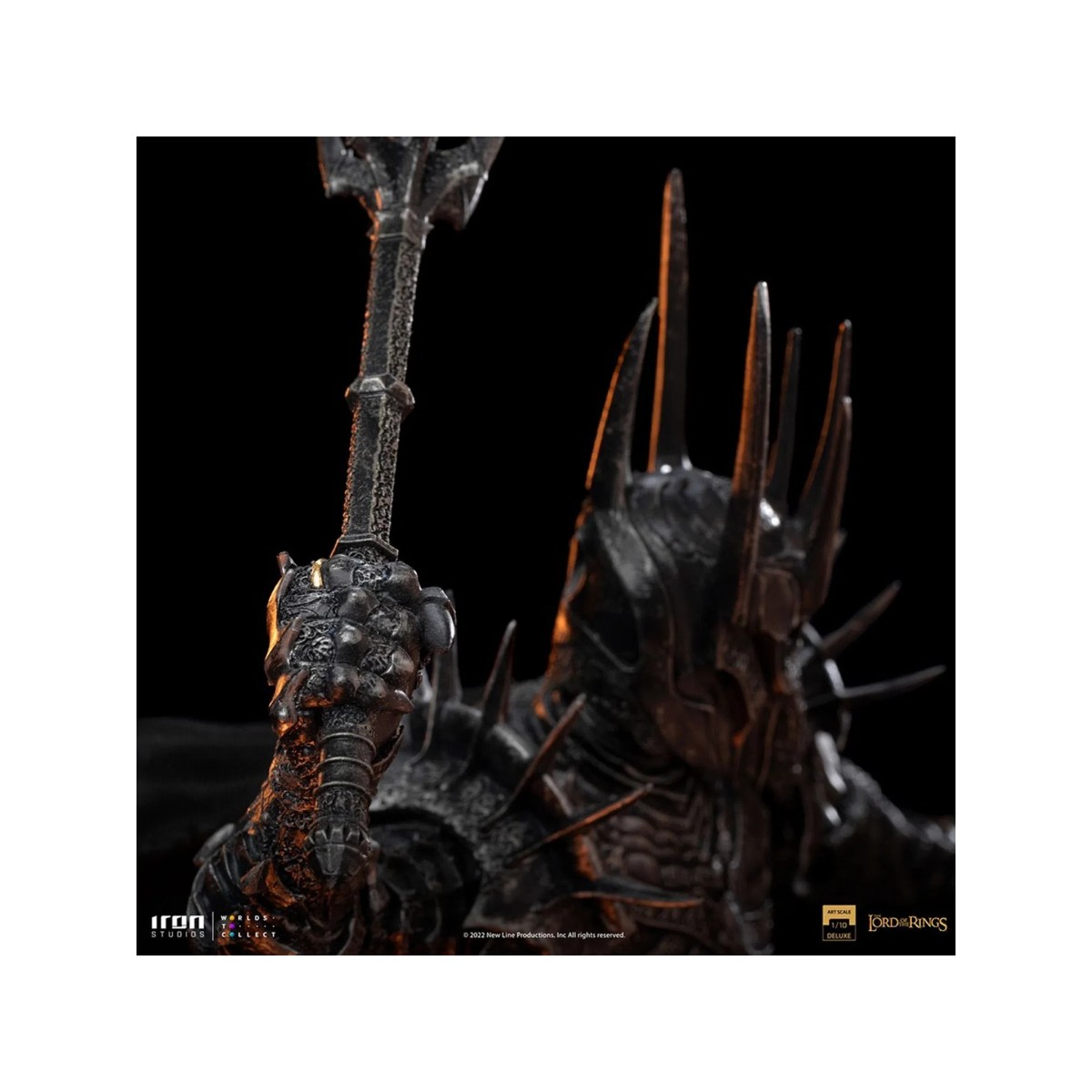 IRON STUDIOS - SAURON - Deluxe Art Scale 1/10 - The Lord Of The Rings