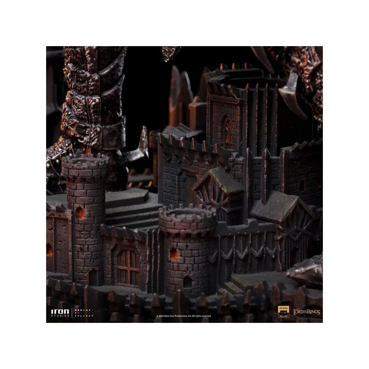 IRON STUDIOS - SAURON - Deluxe Art Scale 1/10 - The Lord Of The Rings