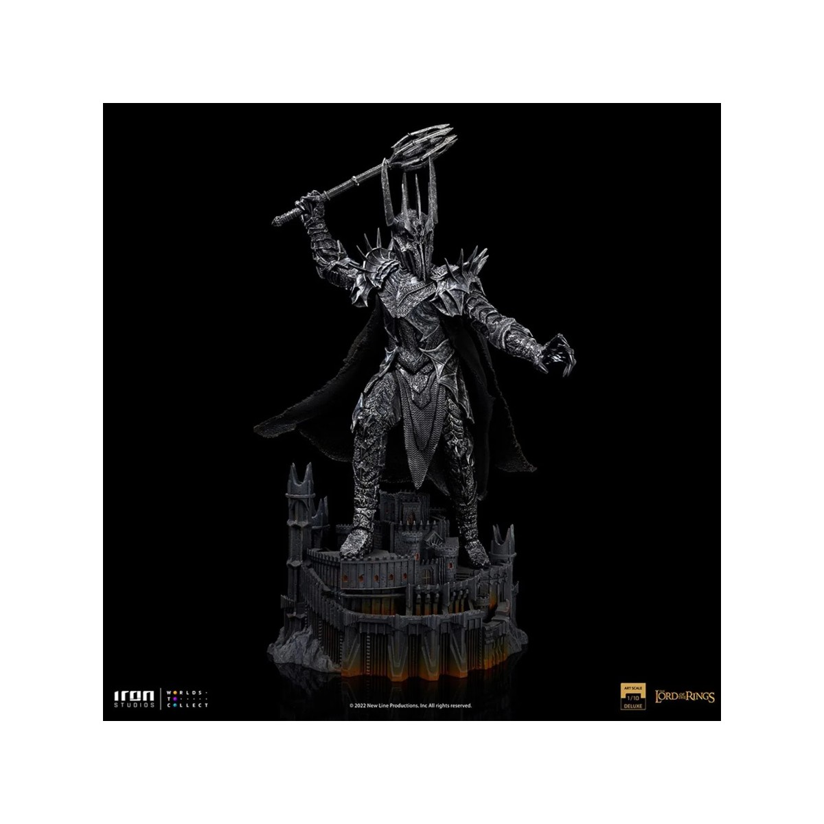 IRON STUDIOS - SAURON - Deluxe Art Scale 1/10 - The Lord Of The Rings