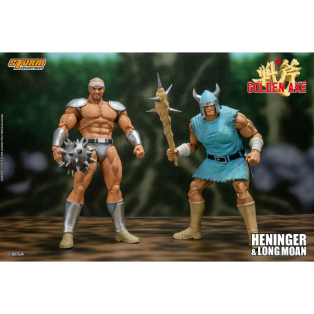 Storm Collectibles - Golden Axe - Pack 2 Figuren Heninger & Long Moan 1/12