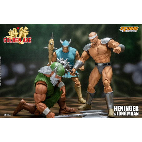 Storm Collectibles - Golden Axe - Pack 2 Figuren Heninger & Long Moan 1/12