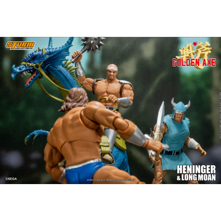 Storm Collectibles - Golden Axe - Pack 2 Figuren Heninger & Long Moan 1/12