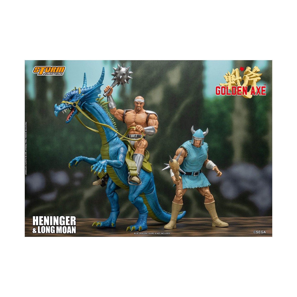 Storm Collectibles - Golden Axe - Pack 2 Figuren Heninger & Long Moan 1/12