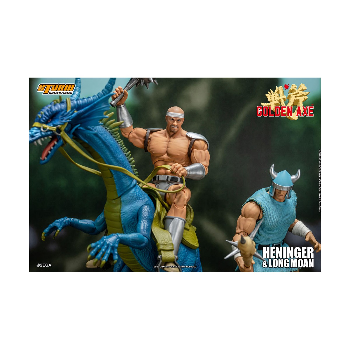 Storm Collectibles - Golden Axe - Pack 2 Figuren Heninger & Long Moan 1/12
