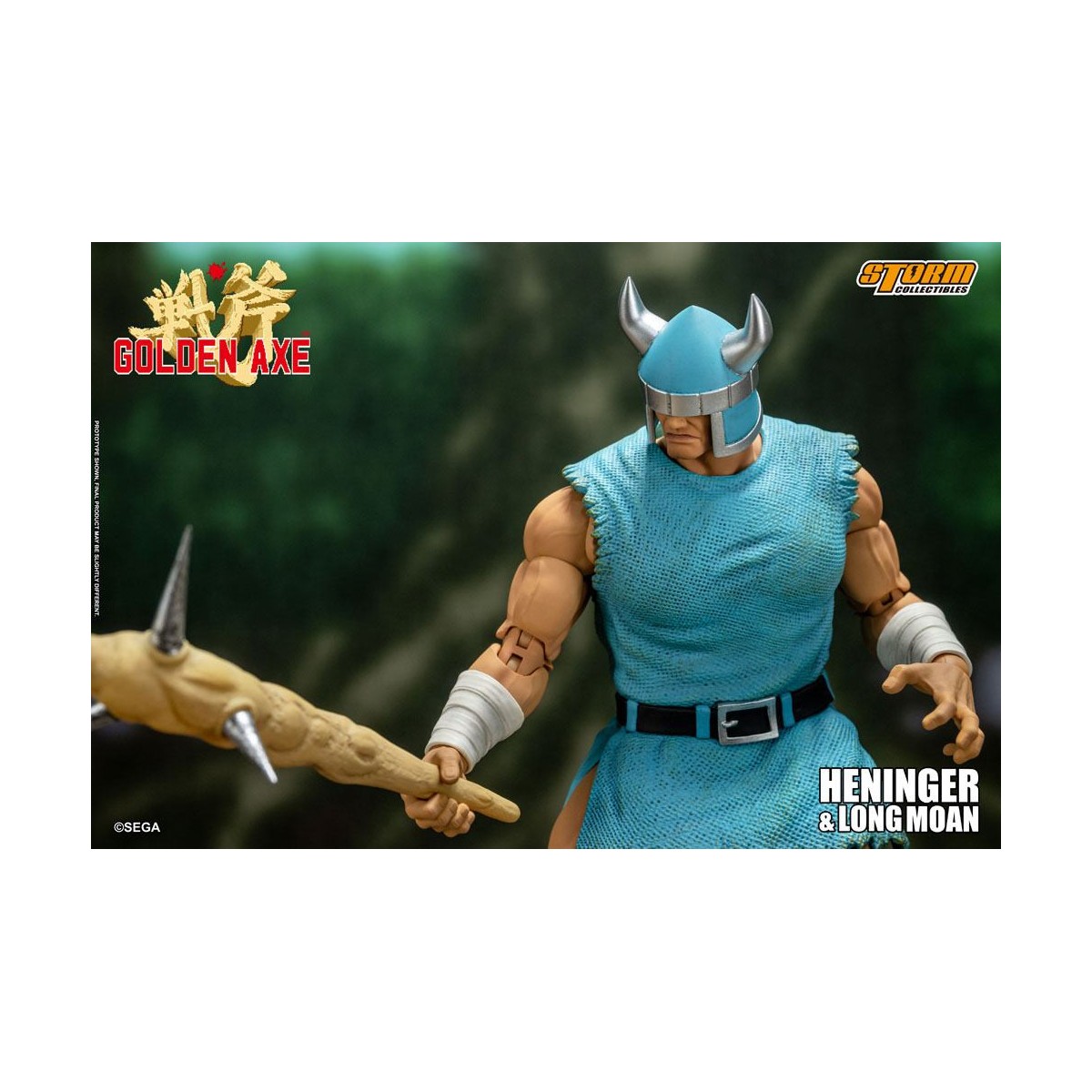 Storm Collectibles - Golden Axe - Pack 2 Figuren Heninger & Long Moan 1/12