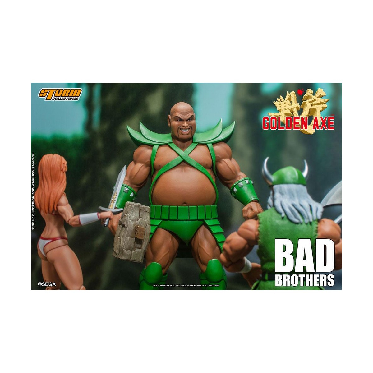 Storm Collectibles - Golden Axe - Bad Brothers 1/12