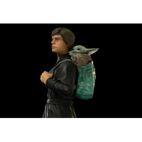 IRON STUDIOS - Luke Skywalker and Grogu Training 1:10 BDS Art Scale 1/10 - Star Wars The Book of Boba Fett