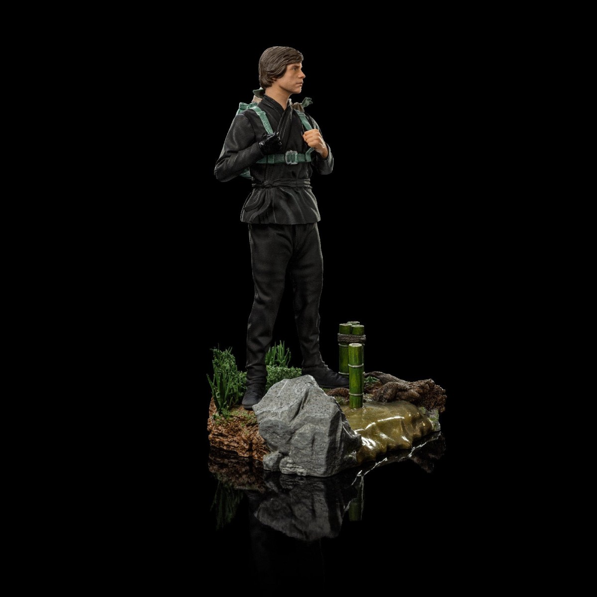 IRON STUDIOS - Luke Skywalker and Grogu Training 1:10 BDS Art Scale 1/10 - Star Wars The Book of Boba Fett
