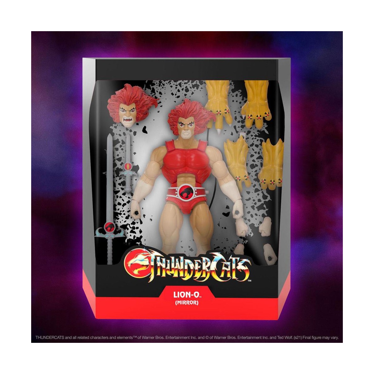 Super 7 - Thundercats - Lion-O Mirror - Starlion - Cosmocats