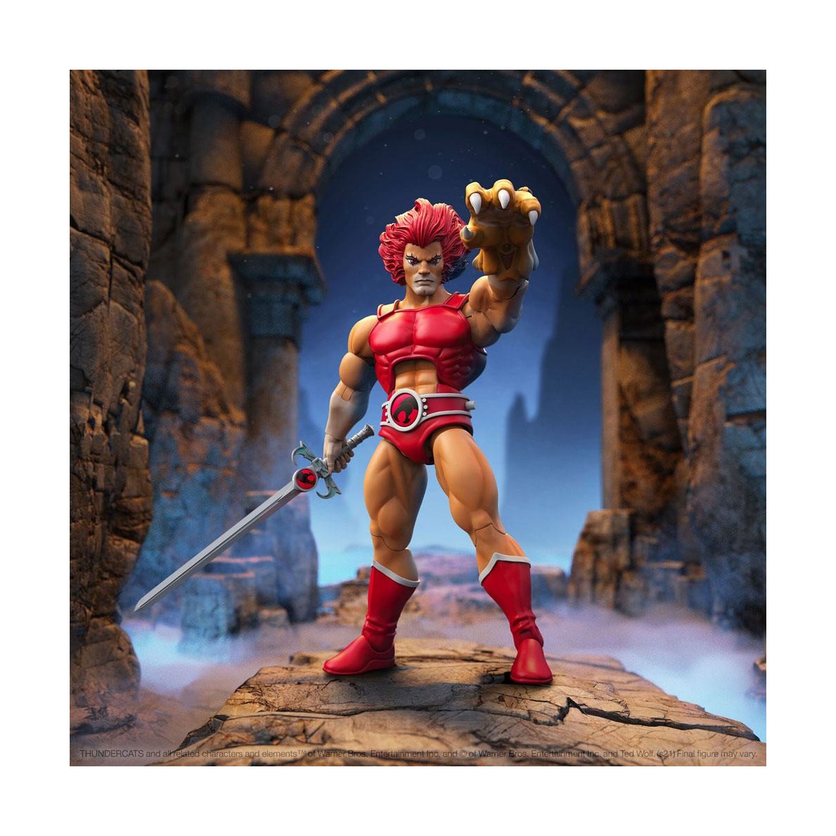 Super 7 - Thundercats - Lion-O Mirror - Starlion - Cosmocats