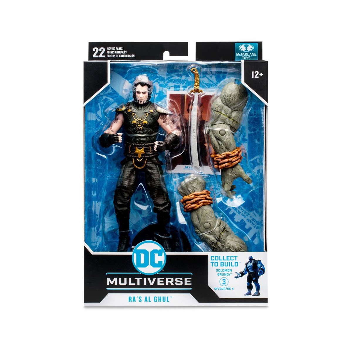 Mc Farlane DC Gaming - Ra's Al Ghul Arkham City 1/12 - Build A Solomon Grundy