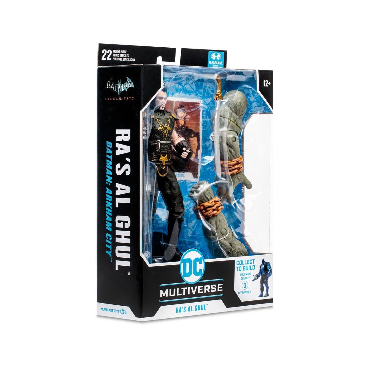 Mc Farlane DC Gaming - Ra's Al Ghul Arkham City 1/12 - Build A Solomon Grundy