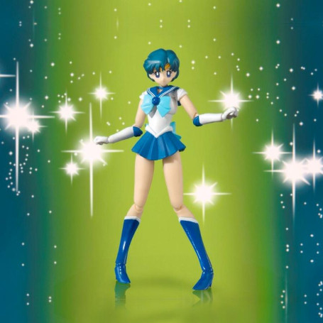Bandai Sailor Moon SH Figuarts - Sailor Mercury Anime Color Edition - Merkur