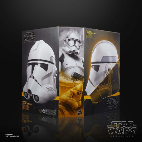 Hasbro - Elektronischer Premium-Helm Phase II Clone Trooper - Star Wars Black Series