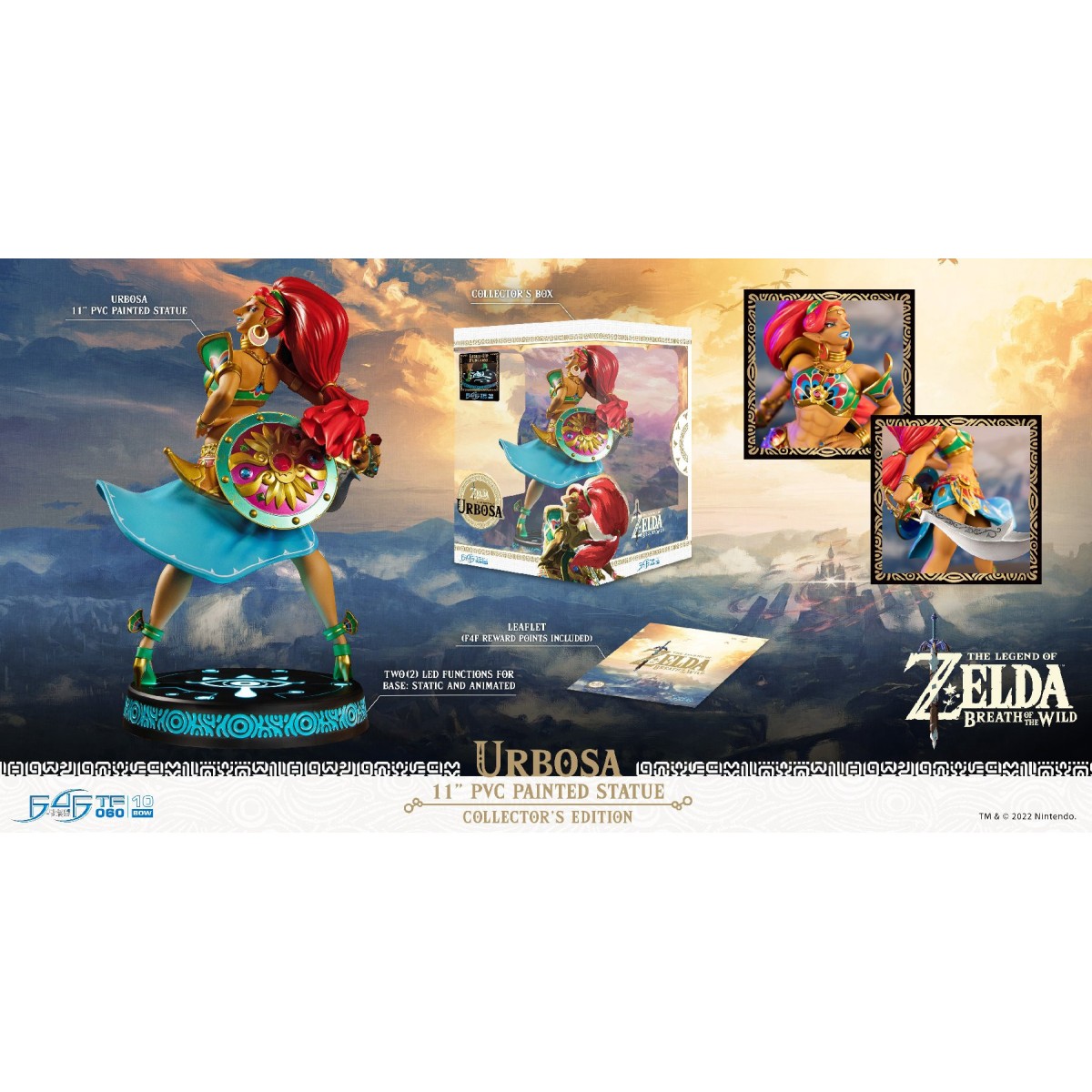 F4F Urbosa Breath of the Wild Sammlerstück The Legend of Zelda Figur PVC