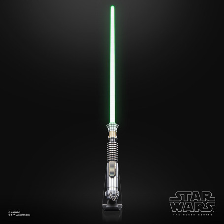 Hasbro - Luke Skywalker Force Fx Lightsaber Laserschwert - Black Serie Replica Elite