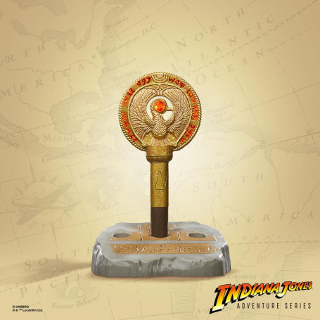 Hasbro - Medaillon mit dem Zepter des Ra - Indiana Jones Adventure Series: Raiders of the Lost Ark Replica 1/1