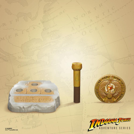 Hasbro - Medaillon mit dem Zepter des Ra - Indiana Jones Adventure Series: Raiders of the Lost Ark Replica 1/1