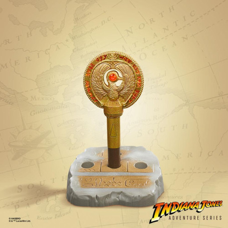 Hasbro - Medaillon mit dem Zepter des Ra - Indiana Jones Adventure Series: Raiders of the Lost Ark Replica 1/1