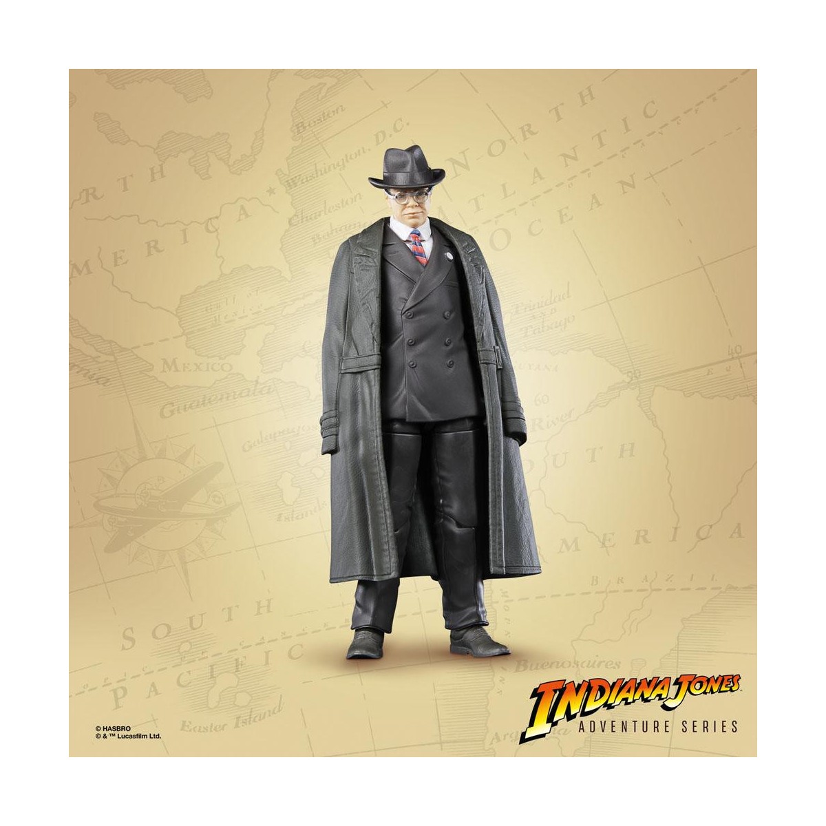 Hasbro - Major Arnold Toht - Indiana Jones Adventure Series: Raiders of the Lost Ark 1/12