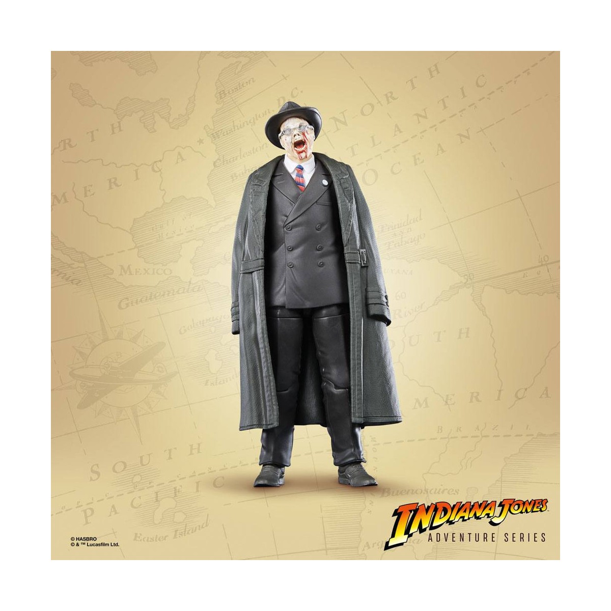 Hasbro - Major Arnold Toht - Indiana Jones Adventure Series: Raiders of the Lost Ark 1/12