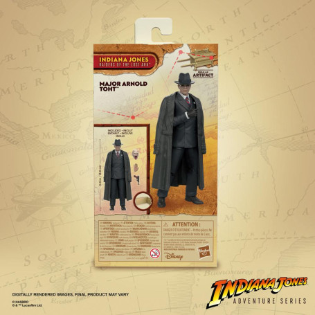 Hasbro - Major Arnold Toht - Indiana Jones Adventure Series: Raiders of the Lost Ark 1/12