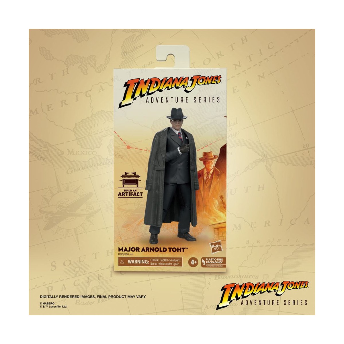 Hasbro - Major Arnold Toht - Indiana Jones Adventure Series: Raiders of the Lost Ark 1/12