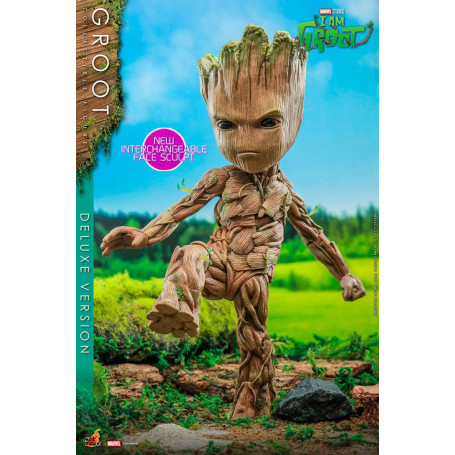 Hot Toys Movie Masterpiece - GROOT DELUXE - Ich heiße Groot - I'm Groot