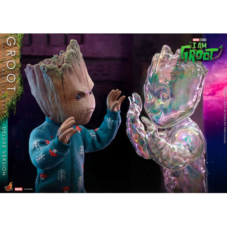 Hot Toys Movie Masterpiece - GROOT DELUXE - Ich heiße Groot - I'm Groot