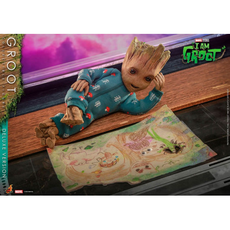 Hot Toys Movie Masterpiece - GROOT DELUXE - Ich heiße Groot - I'm Groot