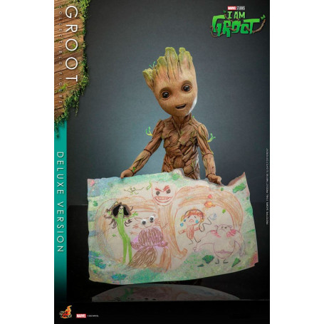 Hot Toys Movie Masterpiece - GROOT DELUXE - Ich heiße Groot - I'm Groot