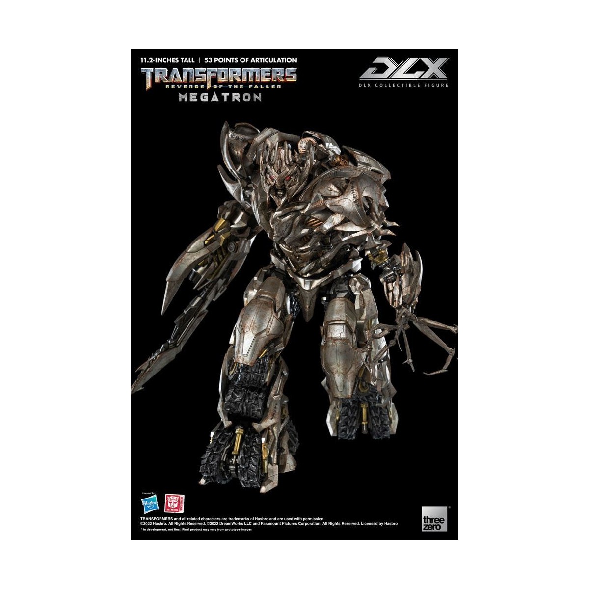 Three0 Transformers - DLX MEGATRON - Transformers 2: Die Revanche
