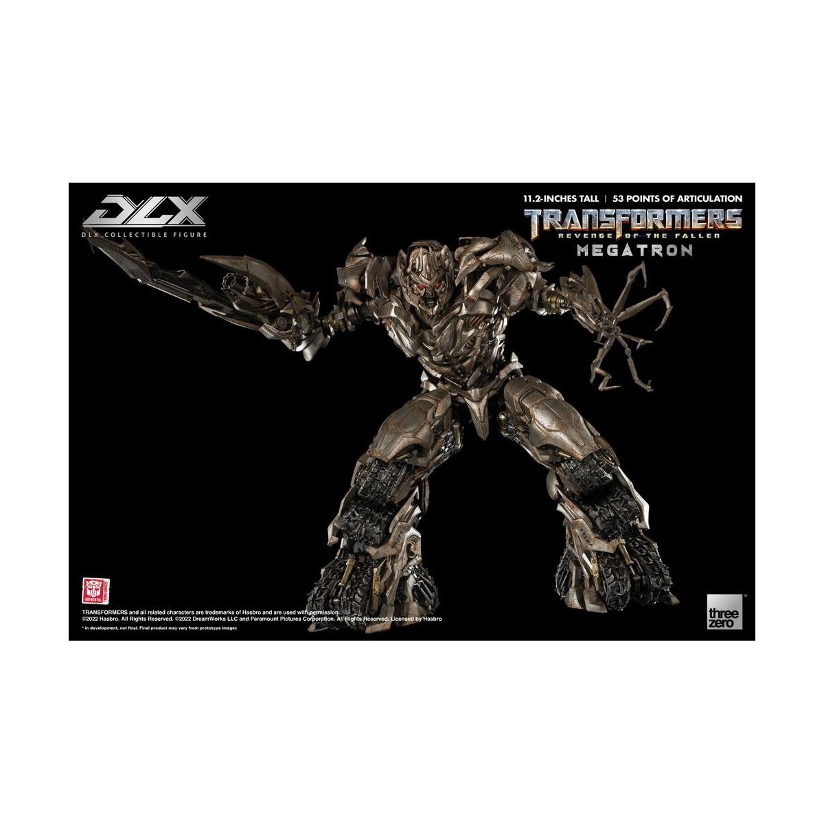Three0 Transformers - DLX MEGATRON - Transformers 2: Die Revanche