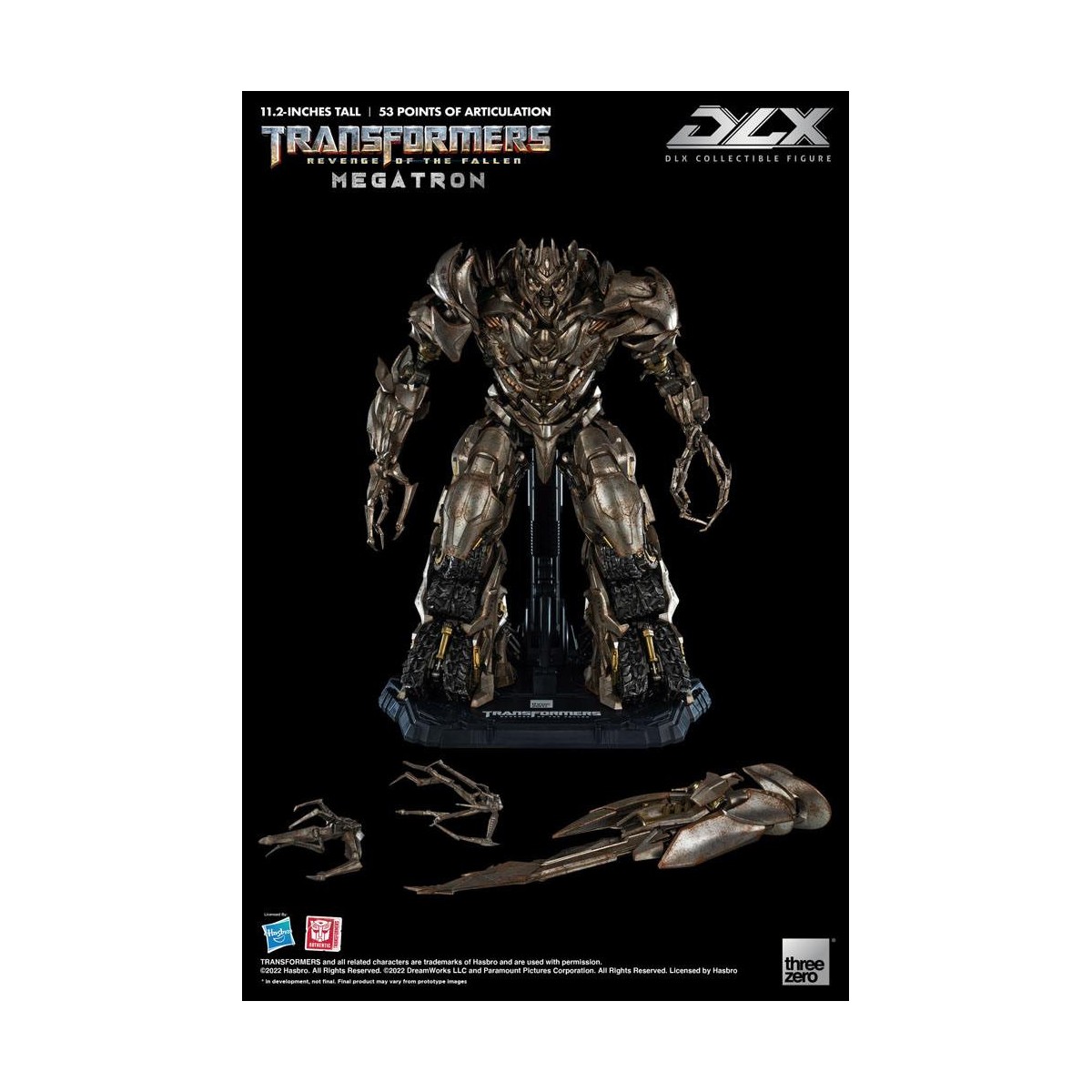 Three0 Transformers - DLX MEGATRON - Transformers 2: Die Revanche