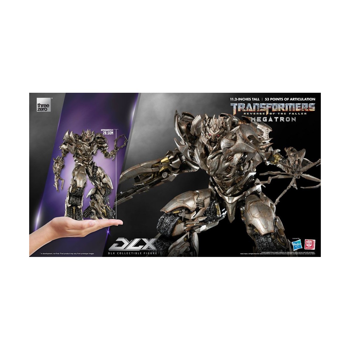 Three0 Transformers - DLX MEGATRON - Transformers 2: Die Revanche