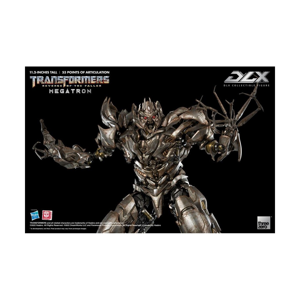 Three0 Transformers - DLX MEGATRON - Transformers 2: Die Revanche