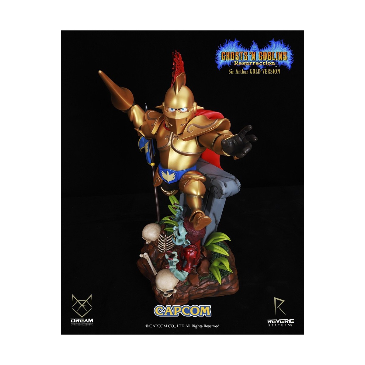 Dream Figures - Sir Arthur Gold Armor - Ghost 'n Goblins Resurrection