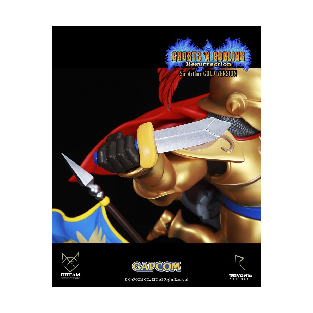 Dream Figures - Sir Arthur Gold Armor - Ghost 'n Goblins Resurrection