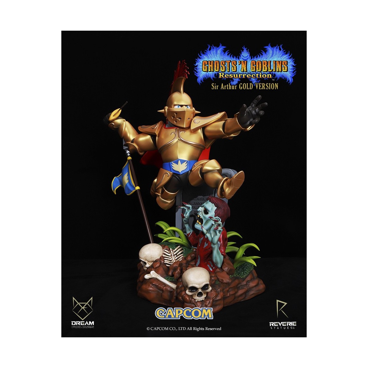 Dream Figures - Sir Arthur Gold Armor - Ghost 'n Goblins Resurrection