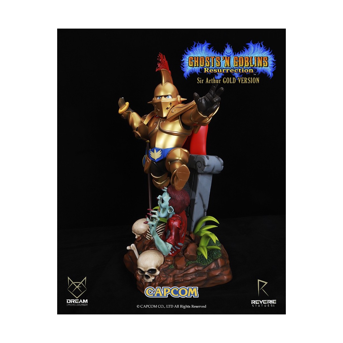 Dream Figures - Sir Arthur Gold Armor - Ghost 'n Goblins Resurrection